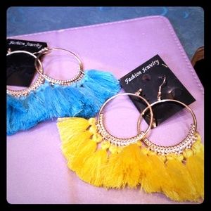 Two pairs of earrings